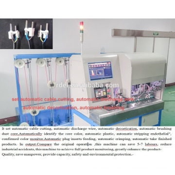 Professinal automatische DC-Stecker Terminal Crimpen Pressmaschine Stecker einfügen Maschine